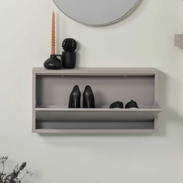 1 Klappen Schuhschrank Für Die Wand – Garzone 5