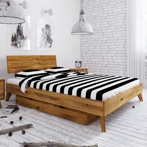 190cm Langes Doppelbett Mit Schubkästen – Eavy 12