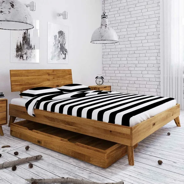 190cm Langes Doppelbett Mit Schubkästen – Eavy 5