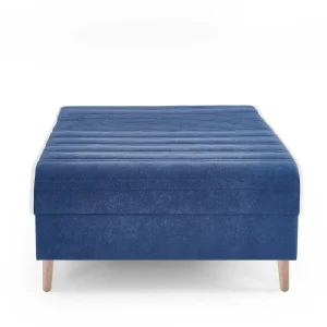 Verstellbare Daybed Polsterliege In Blau Samt – Blackbird 14