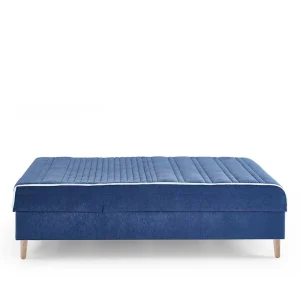 Verstellbare Daybed Polsterliege In Blau Samt – Blackbird 16